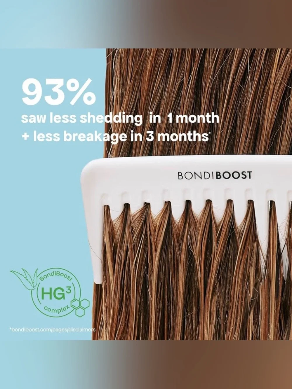 BONDIBOOST HG Anti-Thinning Hair Conditioner 10.14oz Thickening Sulfate-Free